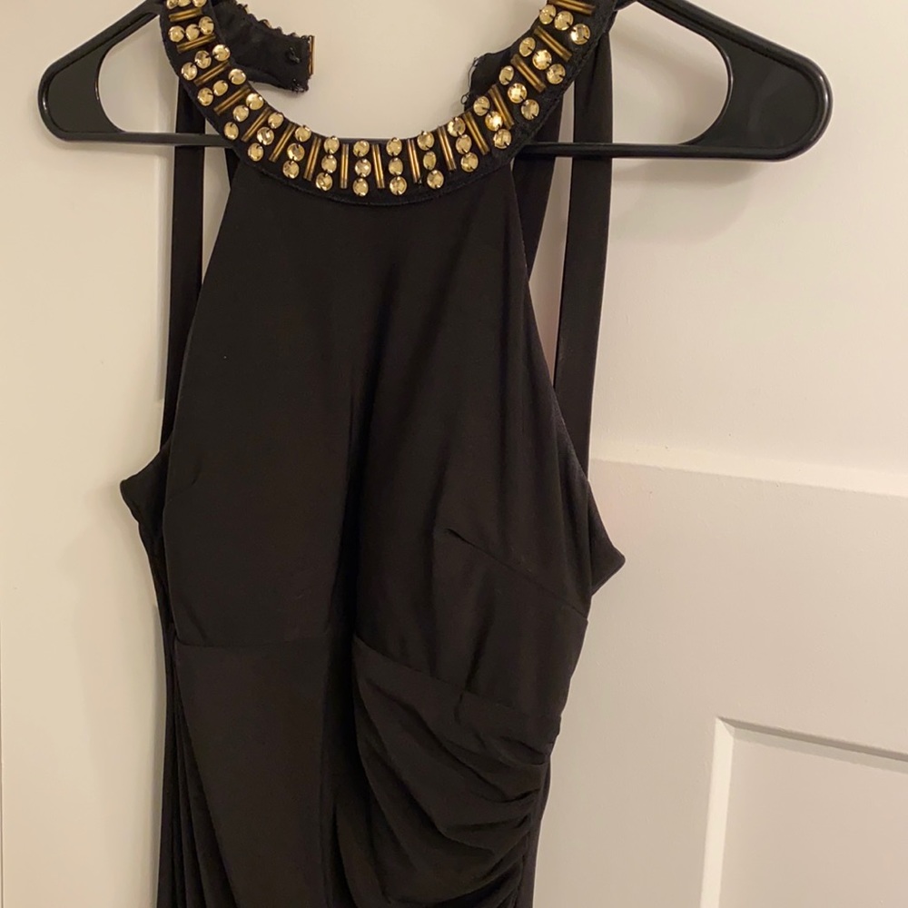 Formal black dress